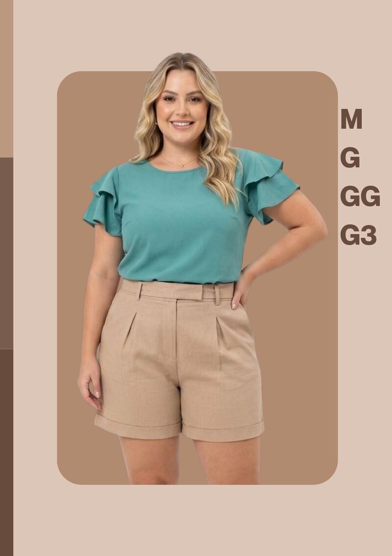 Blusas J Monteiro plus size atacado