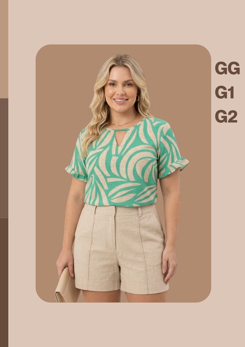 Blusas J Monteiro plus size atacado