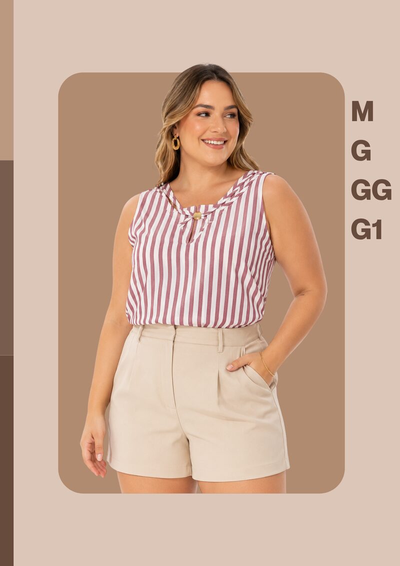 Blusas J Monteiro plus size atacado