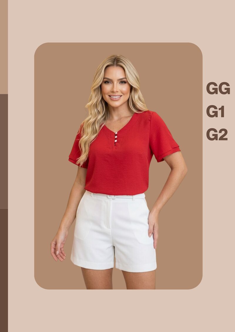 Blusas J Monteiro plus size atacado