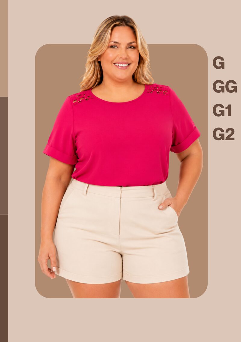 Blusas J Monteiro plus size atacado