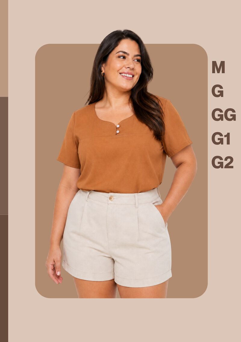 Blusas J Monteiro plus size atacado