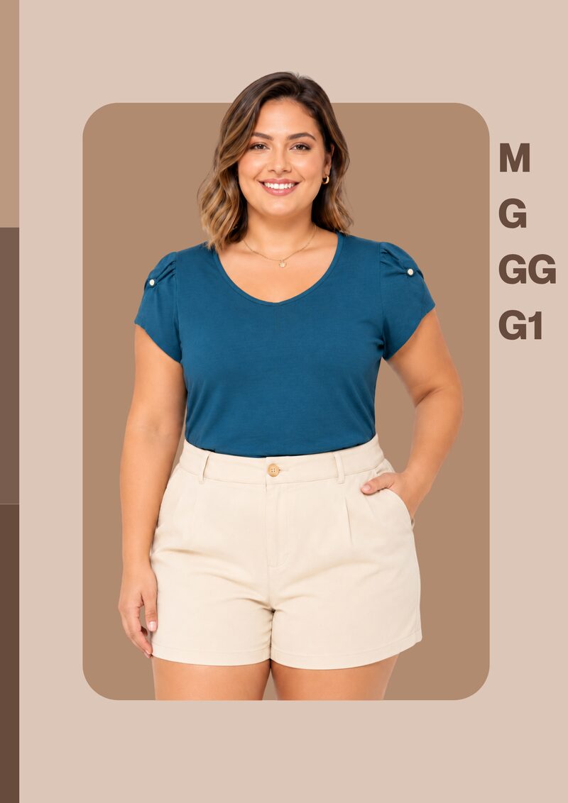 Blusas J Monteiro plus size atacado