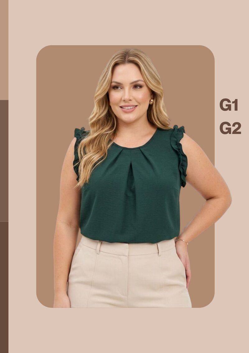 Blusão J Monteiro plus size atacado