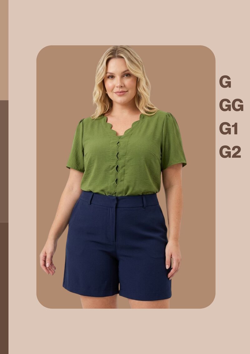 Blusão J Monteiro plus size atacado