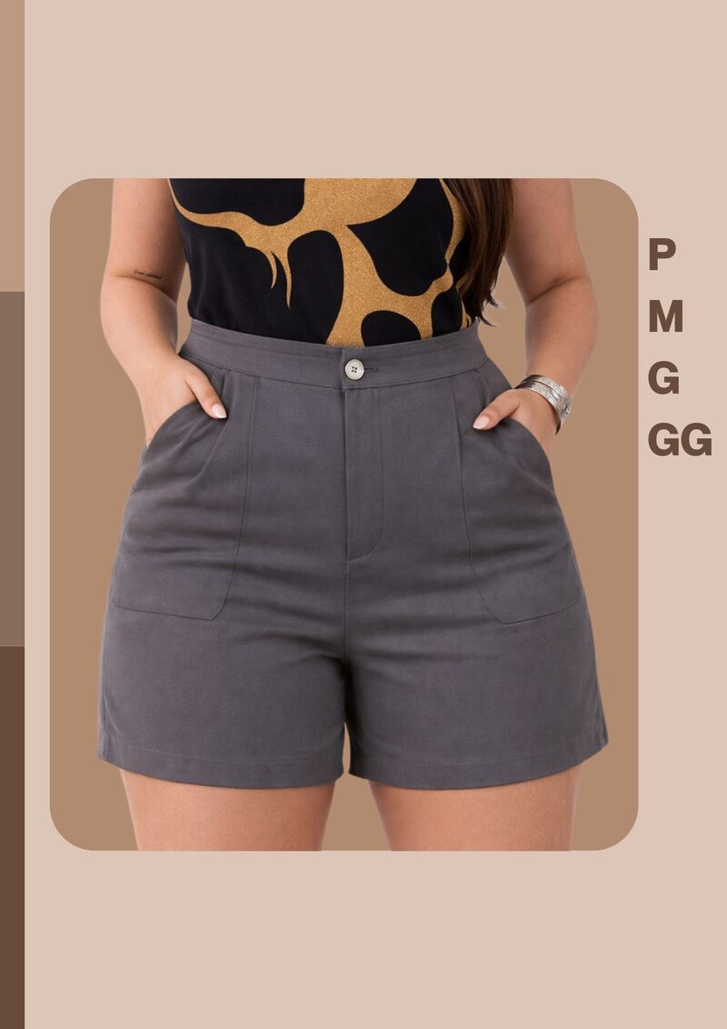 Shorts J Monteiro plus size atacado