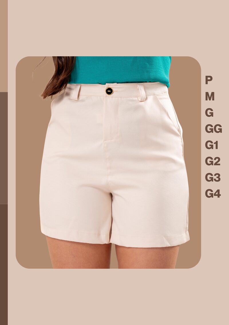 Shorts J Monteiro plus size atacado