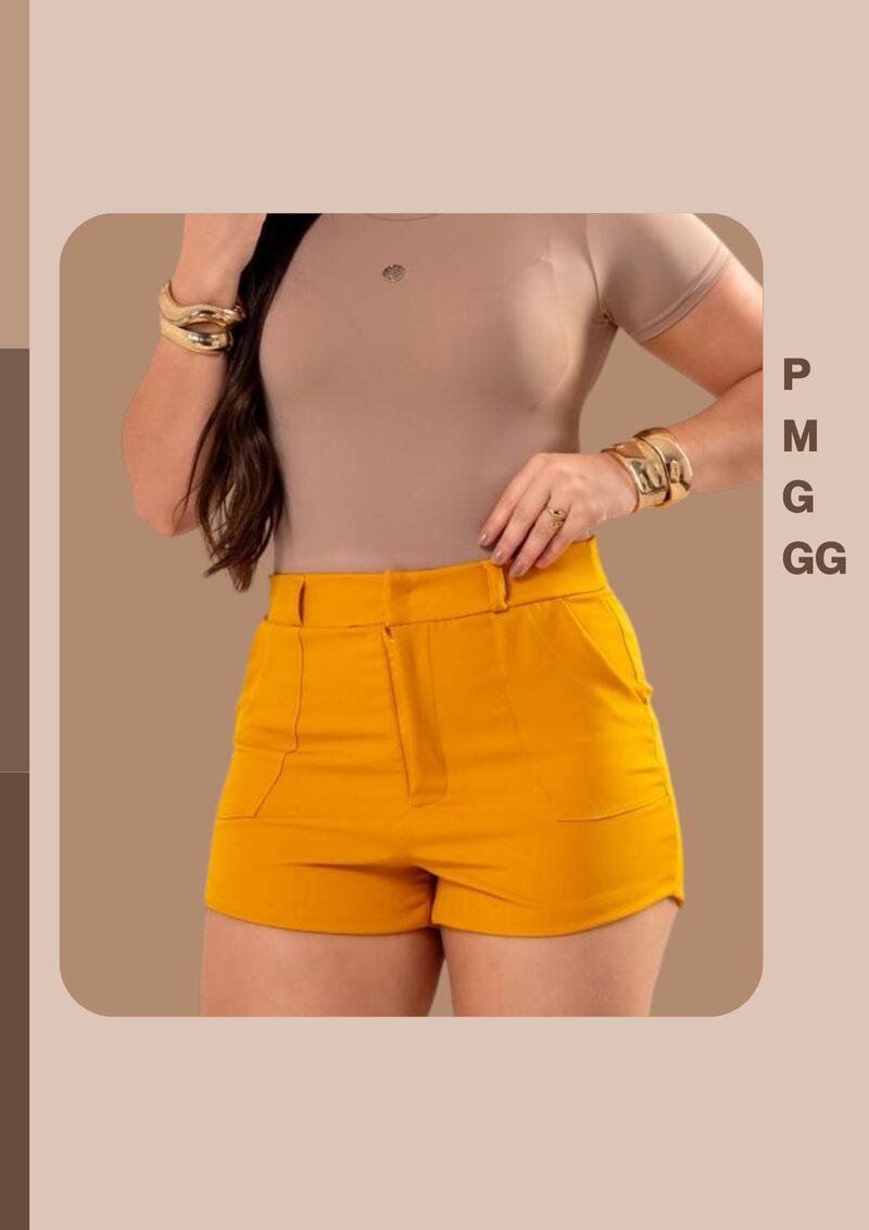 Shorts J Monteiro plus size atacado