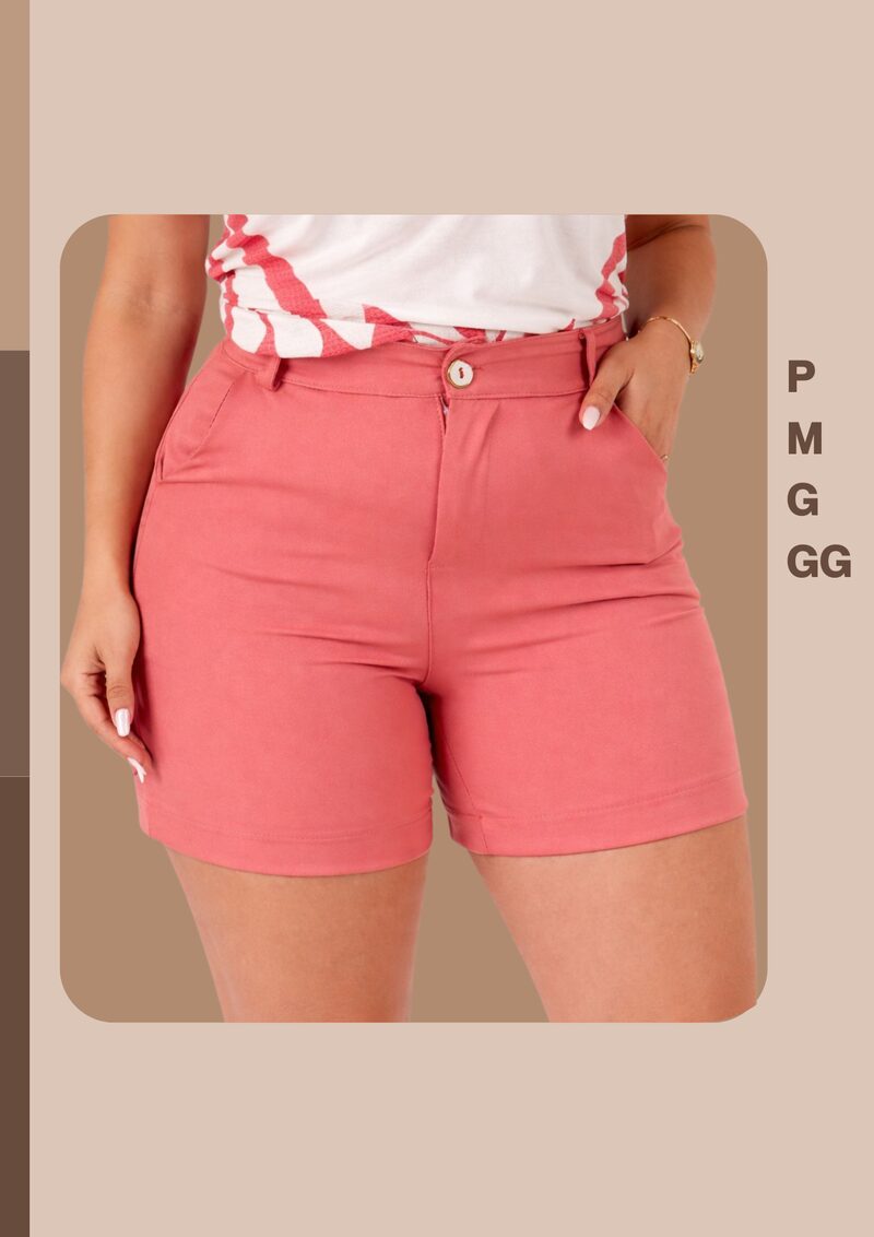 Shorts J Monteiro plus size atacado