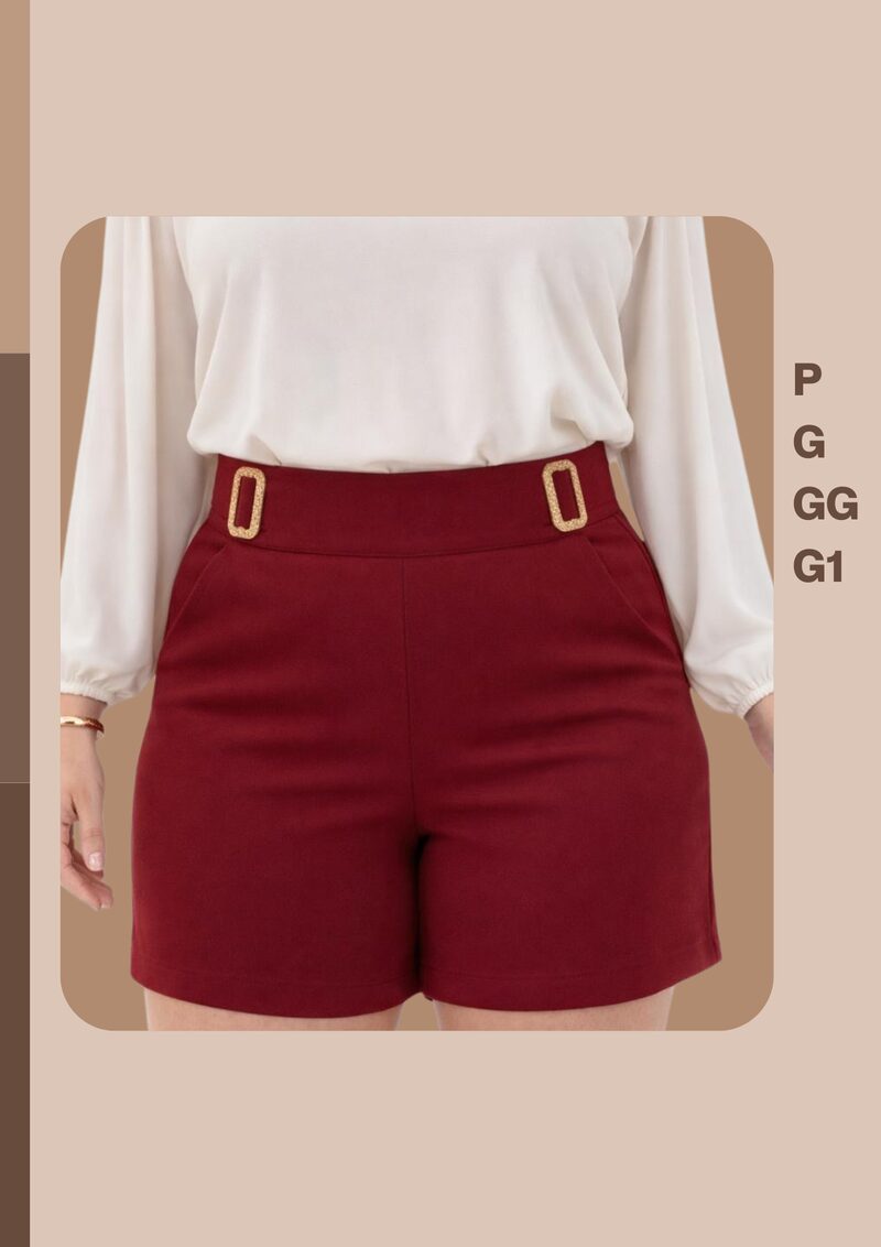 Shorts J Monteiro plus size atacado