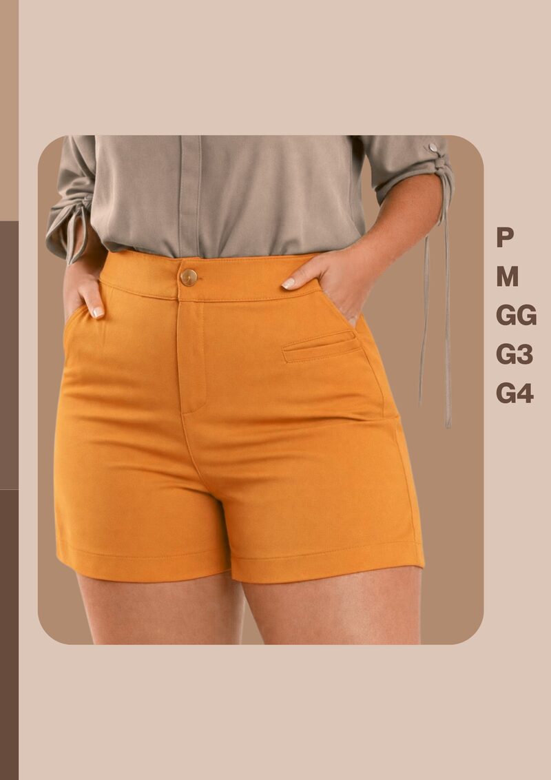 Shorts J Monteiro plus size atacado