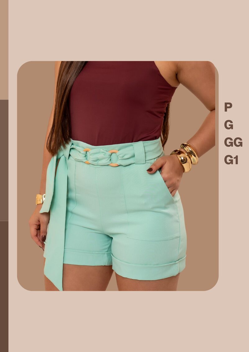 Shorts J Monteiro plus size atacado