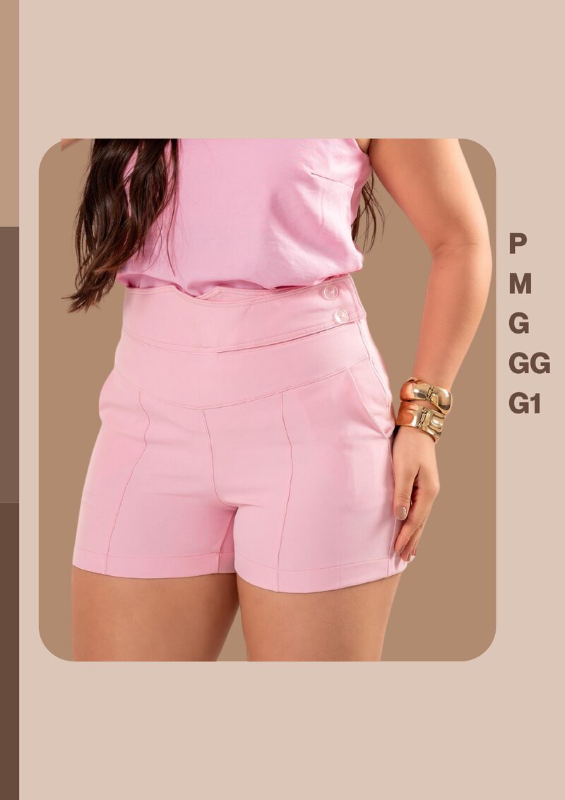 Shorts J Monteiro plus size atacado