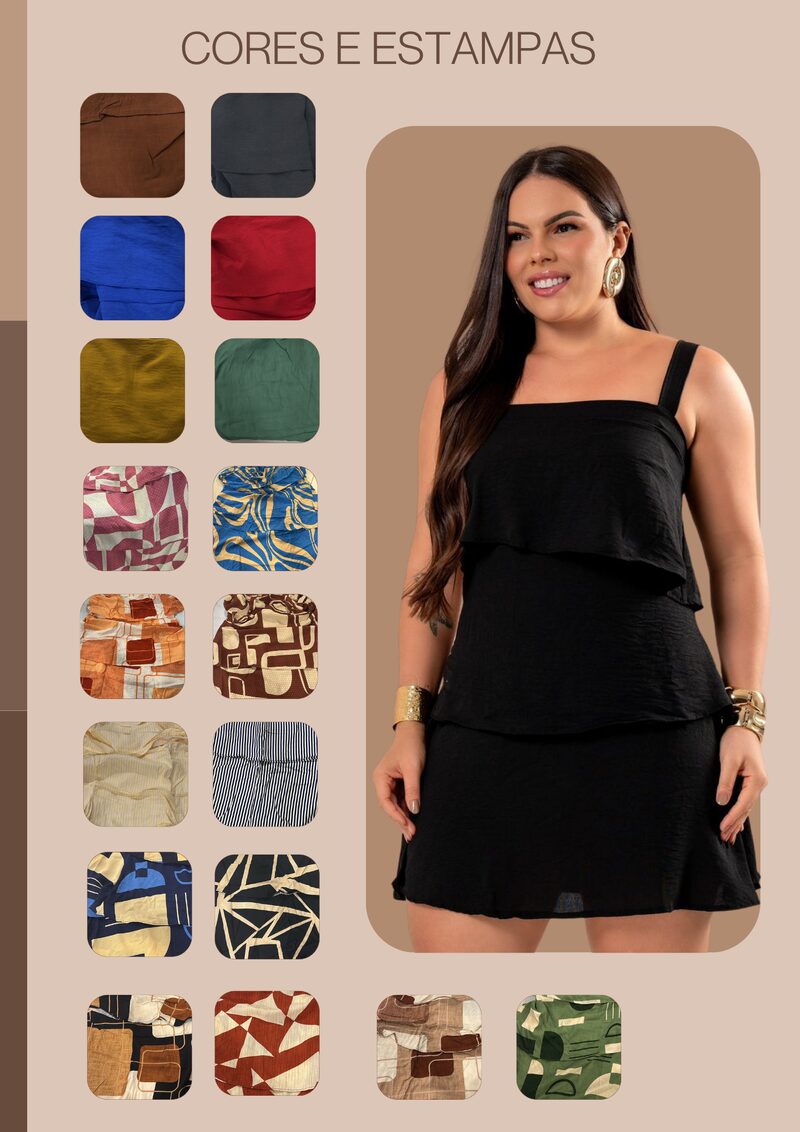 Vestidos J Monteiro plus size atacado